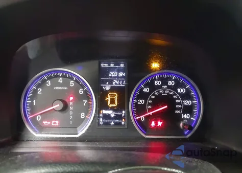 2009 Honda Cr-V Ex-L z USA, uszkodzony, nr VIN 5J6RE48739L013736